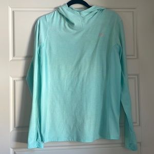 New Balance seafoam hooded top